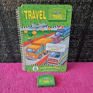 LeapFrog LeapPad TRAVEL SchoolHouse QuantumPad Book & Cartridge Video Game